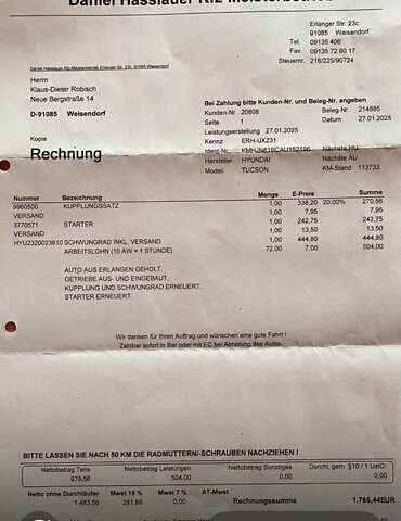 Серый Хендай Туксон, объемом двигателя 1.98 л и пробегом 117 тыс. км за 10350 $, фото 1 на Automoto.ua