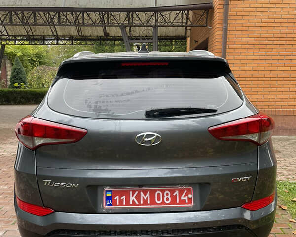 Сірий Хендай Туксон, об'ємом двигуна 1.7 л та пробігом 215 тис. км за 13650 $, фото 8 на Automoto.ua