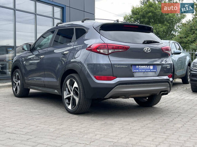 Серый Хендай Туксон, объемом двигателя 1.6 л и пробегом 188 тыс. км за 15990 $, фото 11 на Automoto.ua