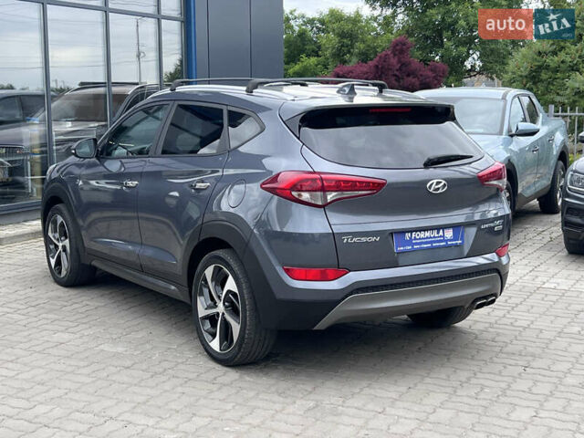 Серый Хендай Туксон, объемом двигателя 1.6 л и пробегом 188 тыс. км за 15990 $, фото 10 на Automoto.ua