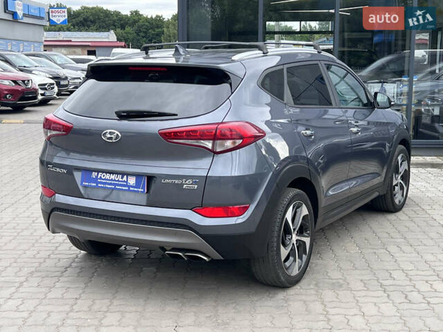 Серый Хендай Туксон, объемом двигателя 1.6 л и пробегом 188 тыс. км за 15990 $, фото 14 на Automoto.ua