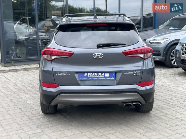 Серый Хендай Туксон, объемом двигателя 1.6 л и пробегом 188 тыс. км за 15990 $, фото 12 на Automoto.ua