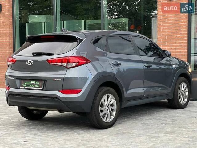 Хендай Туксон 2016 в Киеве на Automoto.ua Серый Хендай Туксон, объемом двигателя 1.7 л и пробегом 134 тыс. км за 15990 $, фото 10 на Automoto.ua