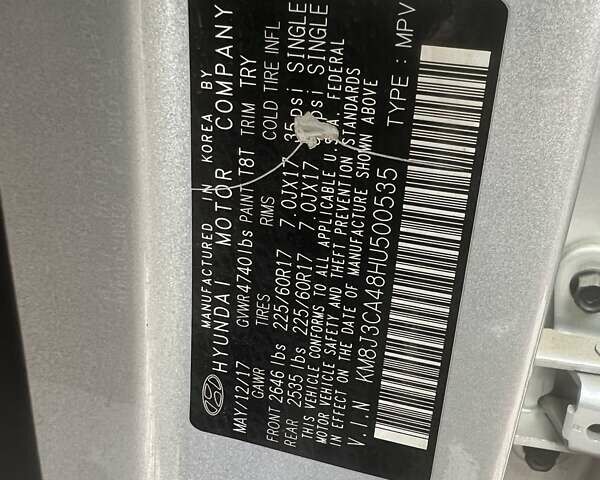 Сірий Хендай Туксон, об'ємом двигуна 2 л та пробігом 117 тис. км за 15900 $, фото 9 на Automoto.ua