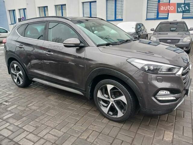 Сірий Хендай Туксон, об'ємом двигуна 1.6 л та пробігом 44 тис. км за 17188 $, фото 7 на Automoto.ua