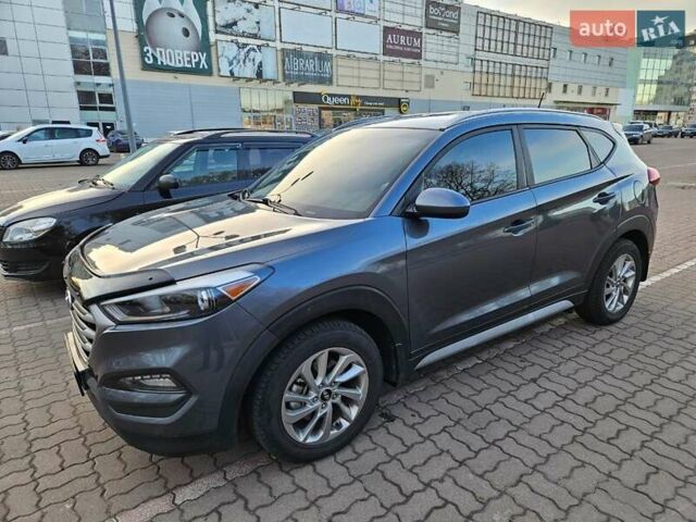 Серый Хендай Туксон, объемом двигателя 2 л и пробегом 134 тыс. км за 14600 $, фото 7 на Automoto.ua