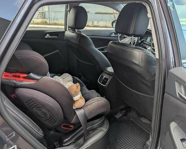 Сірий Хендай Туксон, об'ємом двигуна 2 л та пробігом 72 тис. км за 21600 $, фото 14 на Automoto.ua