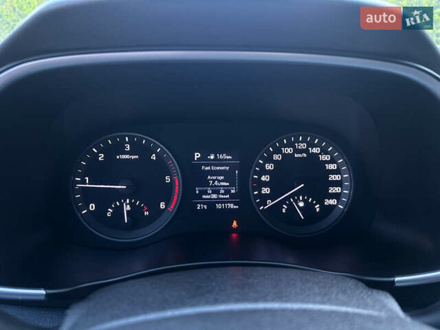 Сірий Хендай Туксон, об'ємом двигуна 1.6 л та пробігом 102 тис. км за 21500 $, фото 12 на Automoto.ua