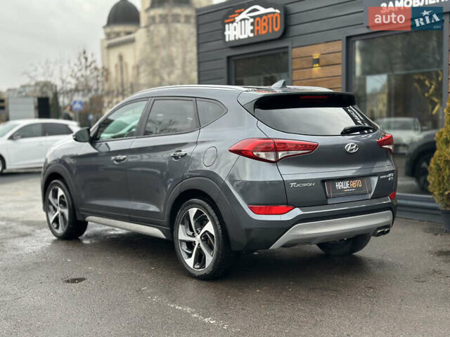 Серый Хендай Туксон, объемом двигателя 1.6 л и пробегом 92 тыс. км за 17900 $, фото 11 на Automoto.ua