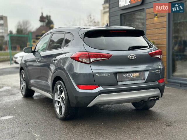 Серый Хендай Туксон, объемом двигателя 1.6 л и пробегом 92 тыс. км за 17900 $, фото 12 на Automoto.ua