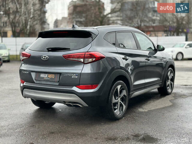 Серый Хендай Туксон, объемом двигателя 1.6 л и пробегом 92 тыс. км за 17900 $, фото 20 на Automoto.ua