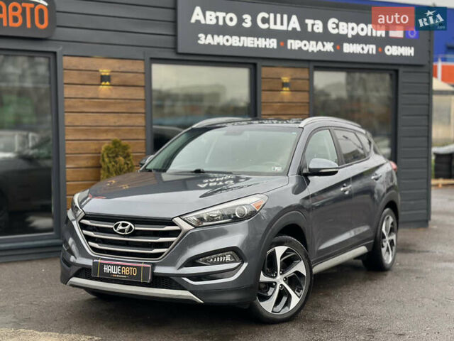 Серый Хендай Туксон, объемом двигателя 1.6 л и пробегом 92 тыс. км за 17900 $, фото 1 на Automoto.ua