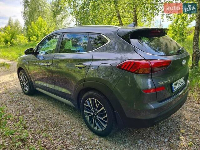 Серый Хендай Туксон, объемом двигателя 2 л и пробегом 163 тыс. км за 20700 $, фото 3 на Automoto.ua