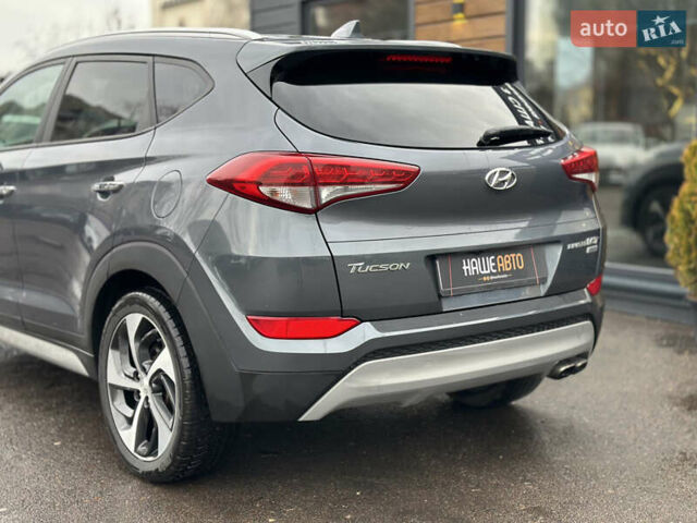 Серый Хендай Туксон, объемом двигателя 1.6 л и пробегом 92 тыс. км за 17900 $, фото 13 на Automoto.ua