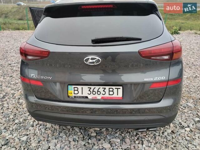 Сірий Хендай Туксон, об'ємом двигуна 2 л та пробігом 62 тис. км за 22800 $, фото 10 на Automoto.ua