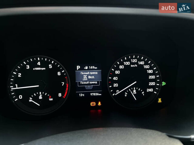 Сірий Хендай Туксон, об'ємом двигуна 2 л та пробігом 97 тис. км за 22000 $, фото 7 на Automoto.ua