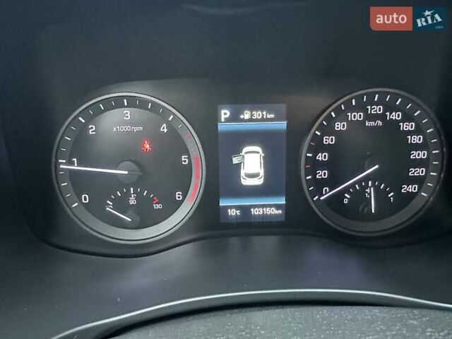 Сірий Хендай Туксон, об'ємом двигуна 2 л та пробігом 103 тис. км за 24700 $, фото 8 на Automoto.ua