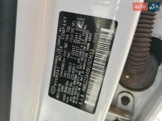Серый Хендай Туксон, объемом двигателя 2 л и пробегом 94 тыс. км за 3000 $, фото 13 на Automoto.ua