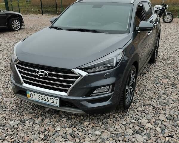 Сірий Хендай Туксон, об'ємом двигуна 2 л та пробігом 62 тис. км за 22800 $, фото 1 на Automoto.ua