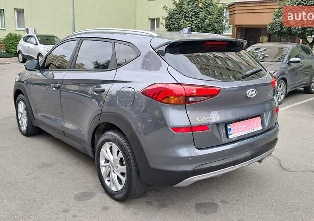 Серый Хендай Туксон, объемом двигателя 2 л и пробегом 135 тыс. км за 24500 $, фото 9 на Automoto.ua
