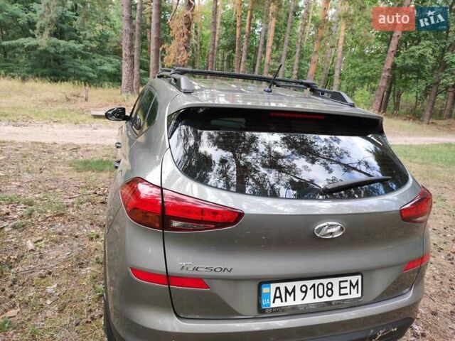 Серый Хендай Туксон, объемом двигателя 2 л и пробегом 50 тыс. км за 20500 $, фото 16 на Automoto.ua