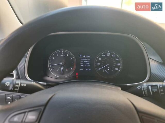 Серый Хендай Туксон, объемом двигателя 2 л и пробегом 87 тыс. км за 18600 $, фото 19 на Automoto.ua