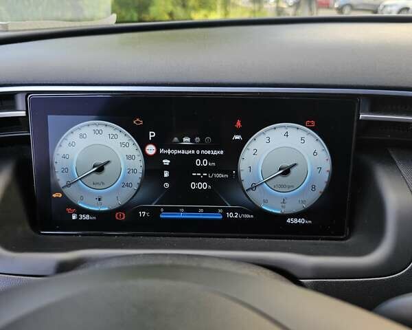 Серый Хендай Туксон, объемом двигателя 2 л и пробегом 46 тыс. км за 29000 $, фото 8 на Automoto.ua