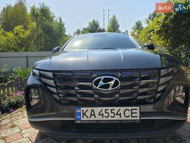 Серый Хендай Туксон, объемом двигателя 2 л и пробегом 70 тыс. км за 25600 $, фото 5 на Automoto.ua