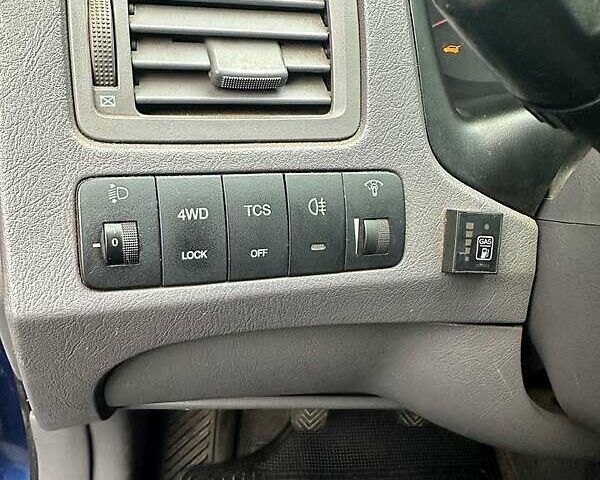 Синий Хендай Туксон, объемом двигателя 2 л и пробегом 224 тыс. км за 8300 $, фото 3 на Automoto.ua