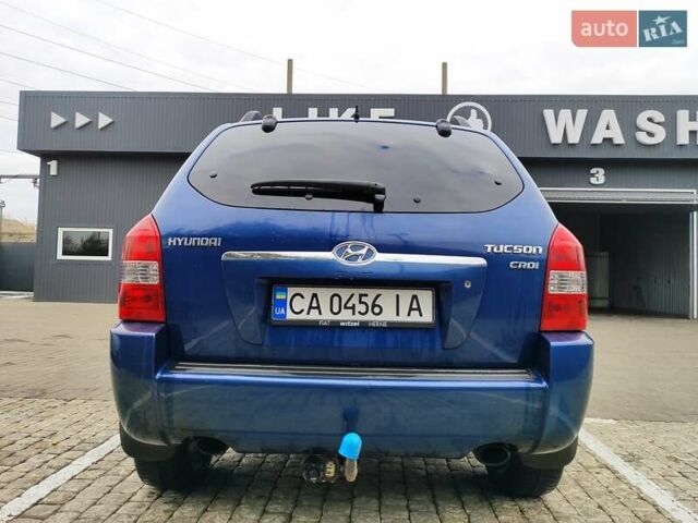 Синий Хендай Туксон, объемом двигателя 1.99 л и пробегом 225 тыс. км за 8000 $, фото 20 на Automoto.ua