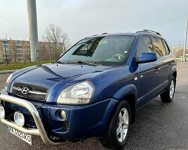 Синий Хендай Туксон, объемом двигателя 2 л и пробегом 224 тыс. км за 8300 $, фото 9 на Automoto.ua