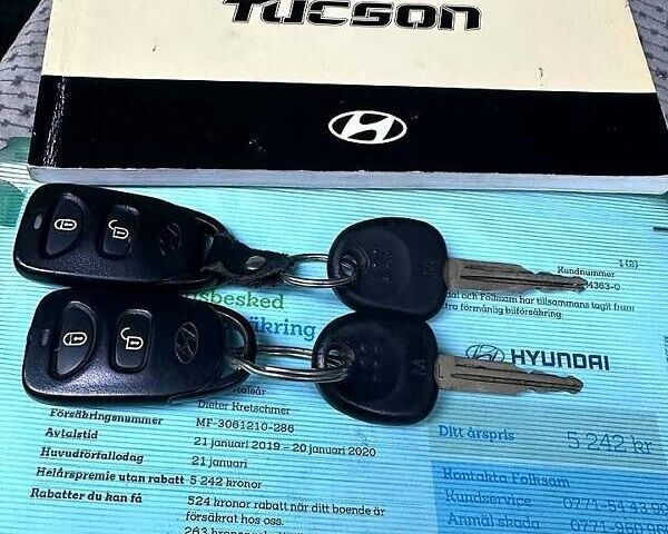 Синий Хендай Туксон, объемом двигателя 2 л и пробегом 224 тыс. км за 8300 $, фото 7 на Automoto.ua