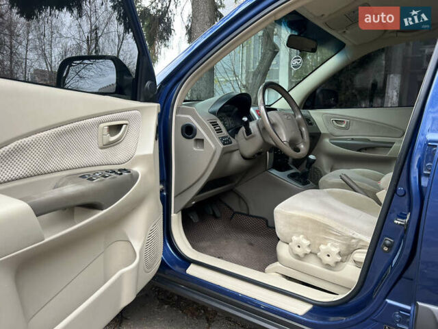 Синий Хендай Туксон, объемом двигателя 2 л и пробегом 190 тыс. км за 7500 $, фото 17 на Automoto.ua