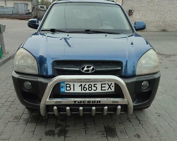 Синій Хендай Туксон, об'ємом двигуна 2 л та пробігом 280 тис. км за 6500 $, фото 1 на Automoto.ua