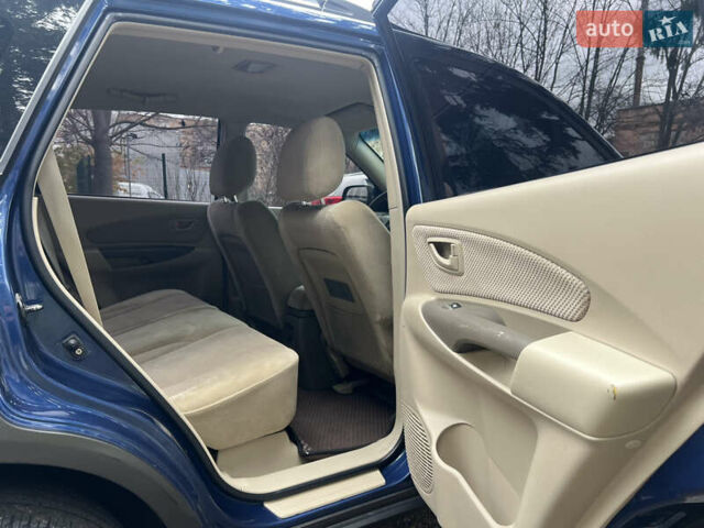 Синий Хендай Туксон, объемом двигателя 2 л и пробегом 190 тыс. км за 7500 $, фото 21 на Automoto.ua