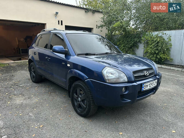 Хендай Туксон 2006 в Конотопе на Automoto.ua Синий Хендай Туксон, объемом двигателя 2 л и пробегом 235 тыс. км за 7650 $, фото 1 на Automoto.ua