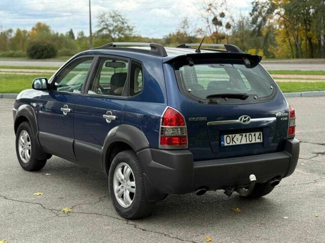 Синий Хендай Туксон, объемом двигателя 2 л и пробегом 262 тыс. км за 4450 $, фото 3 на Automoto.ua