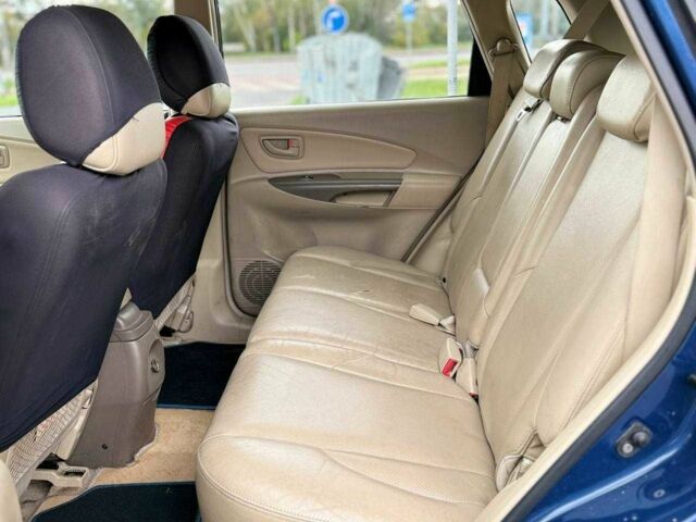 Синий Хендай Туксон, объемом двигателя 2 л и пробегом 262 тыс. км за 4450 $, фото 6 на Automoto.ua