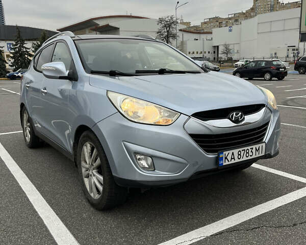 Синий Хендай Туксон, объемом двигателя 2.36 л и пробегом 286 тыс. км за 9800 $, фото 2 на Automoto.ua