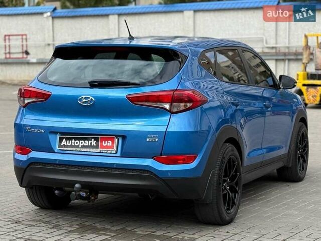Хендай Туксон 2016 в Одессе на Automoto.ua Синий Хендай Туксон, объемом двигателя 2 л и пробегом 214 тыс. км за 18490 $, фото 7 на Automoto.ua