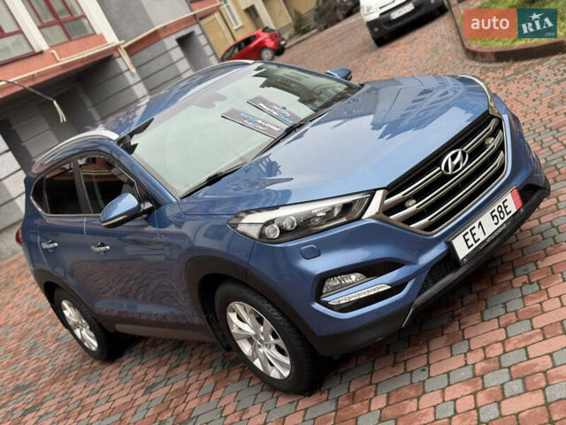 Синій Хендай Туксон, об'ємом двигуна 1.7 л та пробігом 264 тис. км за 15950 $, фото 1 на Automoto.ua