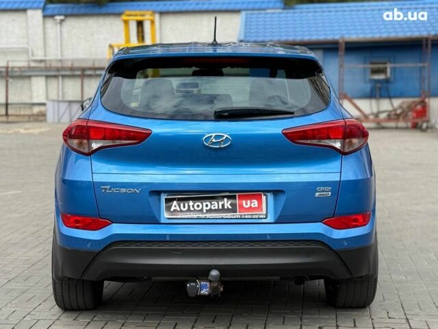 Хендай Туксон 2016 у Одесі на Automoto.ua Синій Хендай Туксон, об'ємом двигуна 2 л та пробігом 214 тис. км за 18490 $, фото 6 на Automoto.ua