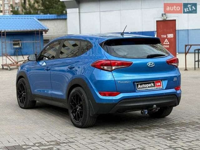 Хендай Туксон 2016 в Одессе на Automoto.ua Синий Хендай Туксон, объемом двигателя 2 л и пробегом 214 тыс. км за 18490 $, фото 5 на Automoto.ua
