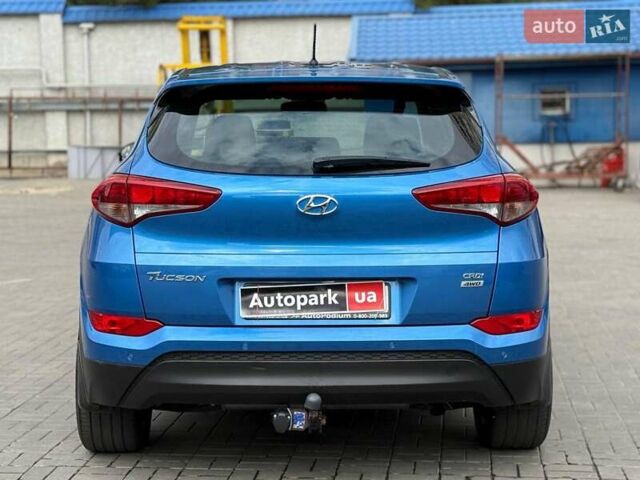 Хендай Туксон 2016 в Одессе на Automoto.ua Синий Хендай Туксон, объемом двигателя 2 л и пробегом 214 тыс. км за 18490 $, фото 6 на Automoto.ua