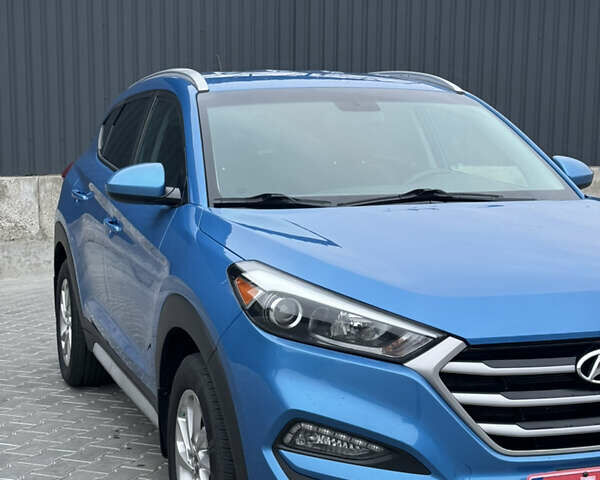 Синий Хендай Туксон, объемом двигателя 2 л и пробегом 160 тыс. км за 17000 $, фото 8 на Automoto.ua