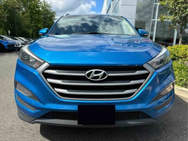 Синій Хендай Туксон, об'ємом двигуна 2 л та пробігом 44 тис. км за 9200 $, фото 1 на Automoto.ua