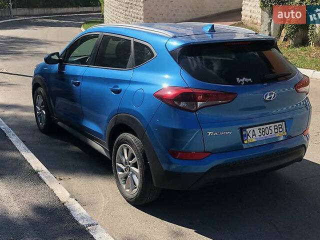Хендай Туксон 2018 в Киеве на Automoto.ua Синий Хендай Туксон, объемом двигателя 2 л и пробегом 118 тыс. км за 23000 $, фото 7 на Automoto.ua