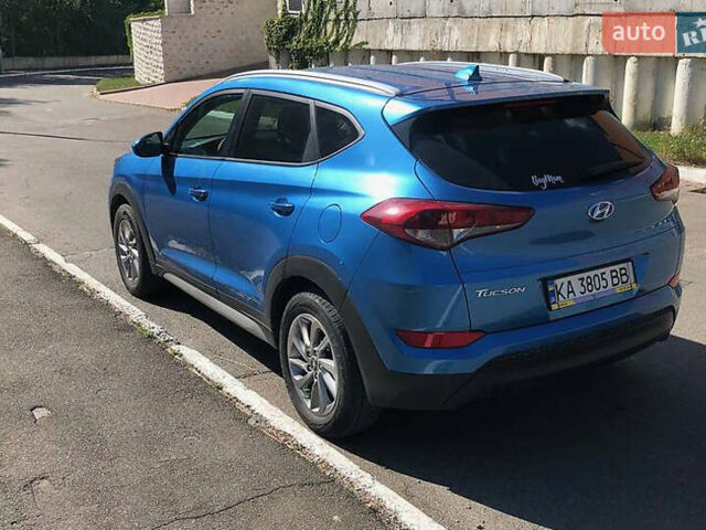 Хендай Туксон 2018 в Киеве на Automoto.ua Синий Хендай Туксон, объемом двигателя 2 л и пробегом 118 тыс. км за 23000 $, фото 8 на Automoto.ua