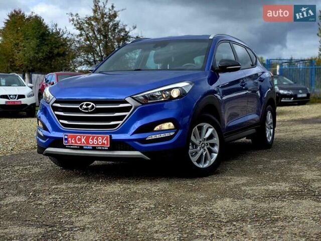 Хендай Туксон 2018 в Калуше на Automoto.ua Синий Хендай Туксон, объемом двигателя 1.59 л и пробегом 176 тыс. км за 18500 $, фото 10 на Automoto.ua