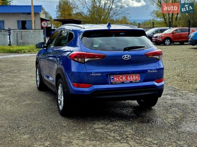 Хендай Туксон 2018 в Калуше на Automoto.ua Синий Хендай Туксон, объемом двигателя 1.59 л и пробегом 176 тыс. км за 18500 $, фото 11 на Automoto.ua